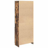 Highboard Smoked Oak 70x35x180 cm Engineered Wood 3328475