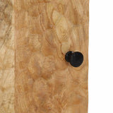 Bathroom Cabinet 38x33x160 cm Solid Wood Mango 356913