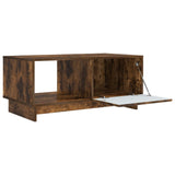 Coffee Table Smoked Oak 90 x 50 x 40 cm Engineered Wood 894040