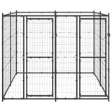 Outdoor Dog Kennel Steel 4.84 m 3082260