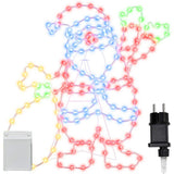 Santa Claus Light Multicolour 58.5 x 60 x 1.3 cm Iron 42018960