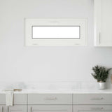 Basement Window RISOR 90x40 cm Tilt 2 Glazing White 4108336