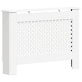 Radiator Covers 2 pcs White 112x19x81.5 cm MDF 3051377