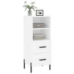 ZNTS Sideboard White 34.5x34x90 cm Engineered Wood 828676