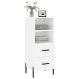 ZNTS Sideboard White 34.5x34x90 cm Engineered Wood 828676