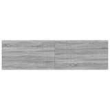 Wall-Mounted Headboard HAARLEM Grey Sonoma Engineered Wood 896941