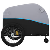 Bike Trailer Black and Blue 45 kg Iron 94156