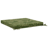 4-Piece Seat Cushions SOEST 4 pcs 100% Polyester Leaf Design 944746