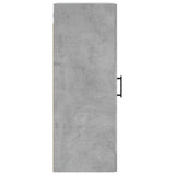 Wall Mounted Cabinet Concrete Grey 34.5x34x90 cm 828920