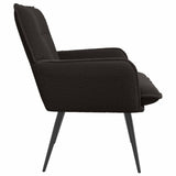 Armchair Black Boucl 42047696