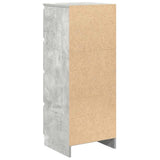 Sideboard Concrete Grey 37.5x35x99 cm Engineered Wood 861700