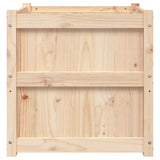 Garden Planter 60x60x60 cm Solid Wood Pine 837424