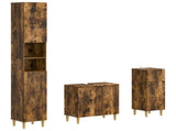 3 Piece Bathroom Cabinet Set ARNHEM Engineered Wood 3417851