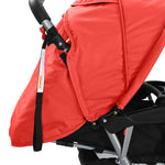 Tandem Stroller Steel Red and Black 10111