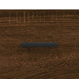Sideboard Brown Oak 69.5x34x90 cm Engineered Wood 828059