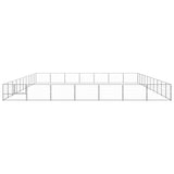 Dog Kennel Silver 70 m Steel 3082186