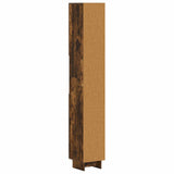 Bathroom Cabinet with Open Shelf EDE Smoked Oak 895940