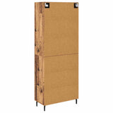 Highboard 2 pcs Old Wood Engineered Wood 3415781