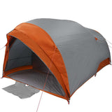 Tunnel tent Grey and Orange 410 x 285 x 198 cm Taffeta 42001180