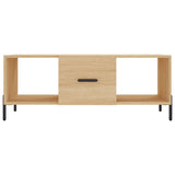 Coffee Table Sonoma Oak 102x50x40 cm Engineered Wood 829311
