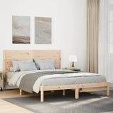 Extra Long Bed Frame without Mattress 160x210 cm Solid Wood 3309273