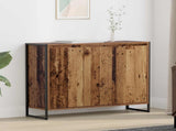 Side Cabinet Old Wood 96.5 x 30 x 75 cm Engineered Wood 886610