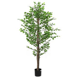 Artificial Ficus Plant 1260 Leaves 200 cm Green 4103587