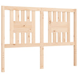 Bed Frame without Mattress Double Solid Wood 3194546