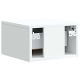 Wall-Mounted Bedside Cabinet 2 pcs White 34.5 x 33 x 20 cm 899106