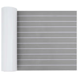 Boat Mat Striped Light Grey and White 240 x 60 cm EVA 42046775