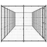 Outdoor Dog Kennel Steel 21.78 m 3082301