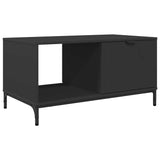 Coffee Table Black Oak 90 x 49 x 46 cm Engineered Wood 883445