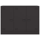 Sideboard Black 99x39x73 cm Steel 841721