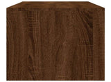 Coffee Table Brown Oak 100x40x40 cm Engineered Wood 815257