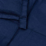 Weighted Blanket Blue 120x180 cm 5 kg Fabric 350734
