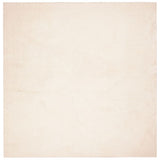 Rug HUARTE Short Pile Soft and Washable Beige 160x160 cm 375021