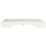 Bed Frame White 120 x 190 cm 873041