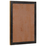 Bathroom Mirror Wall-mounted with Mirror Gold 50 x 2.5 x 70 cm 4017859