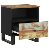 Bedside Cabinets 2 pcs Solid Wood Reclaimed&Engineered Wood 350653