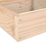 Garden Planter 4-Tier 106x104.5x36 cm Solid Wood Pine 825324
