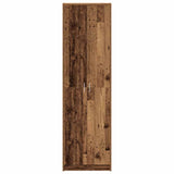 Wardrobe with Shelf Old Wood 55 x 25 x 189 cm Engineered Wood 3334015
