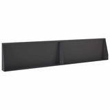 Retaining Wall 6 pcs 200 x 100 x 40 cm Steel Black 3449226