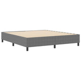 Platform Bed Frame Light Grey 180 x 200 cm Fabric 3337422