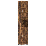 Bathroom Furniture Set TULUM 5 pcs Smoked Oak 60 x 34 x 63 cm 3398059