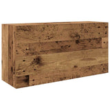 Bathroom Wall Cabinet Old Wood 80x25x40 cm Engineered Wood 860092