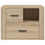 ZNTS Bedside Cabinet Sonoma Oak 60x36x45 cm Engineered Wood 816739