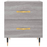 Bedside Cabinets 2 pcs Grey Sonoma 40x35x47.5 cm Engineered Wood 827273