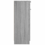 Bathroom Cabinet Grey Sonoma 32x34x90 cm Engineered Wood 817058