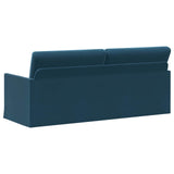 3 Seater Sofa Blue 190 x 81 x 82 cm Velvet 42041129