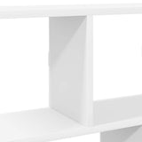 Wall Cube Shelf 12 Compartments White Engineered Wood 860013